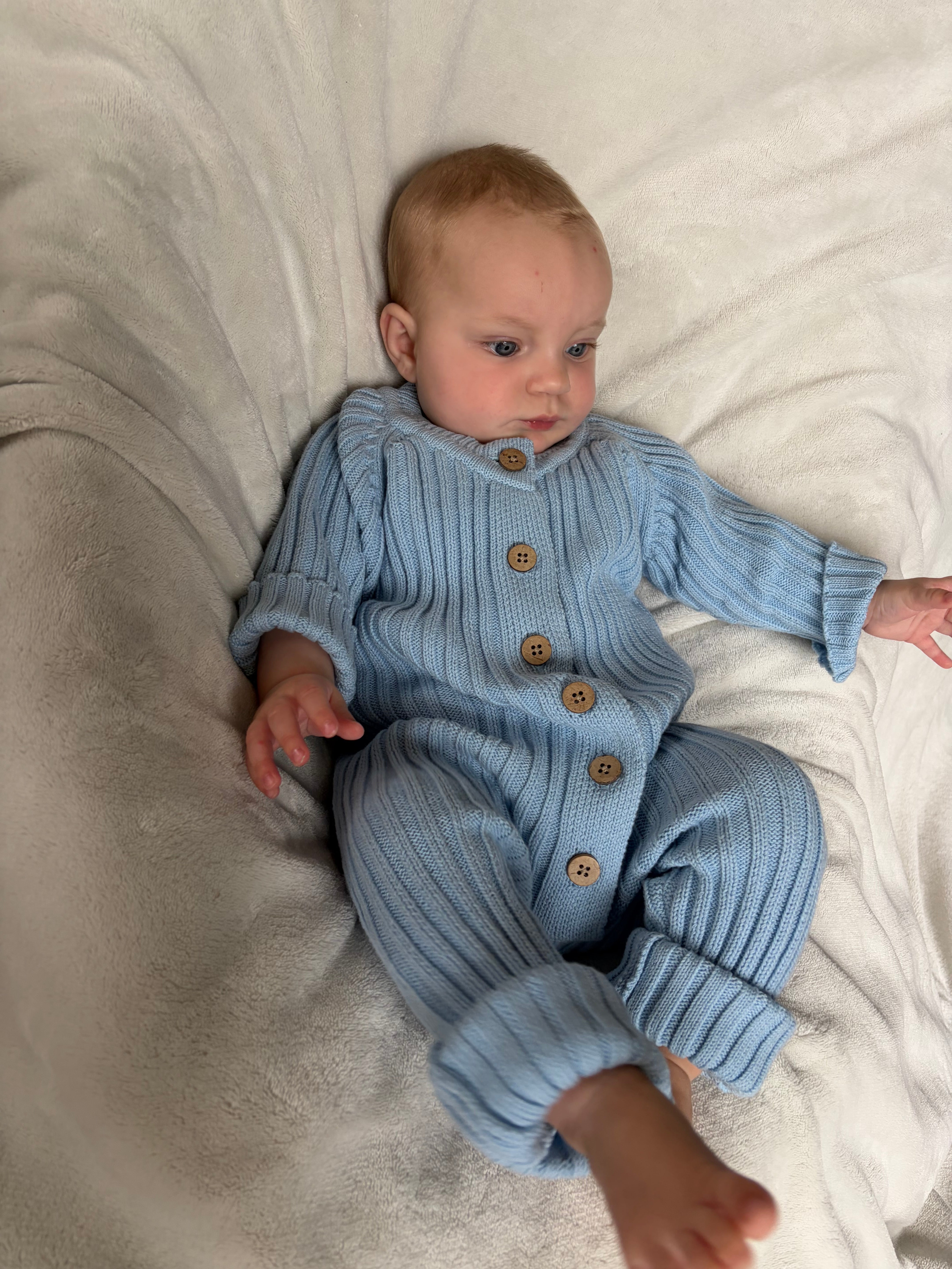 Boxpakje knoopjes blauw