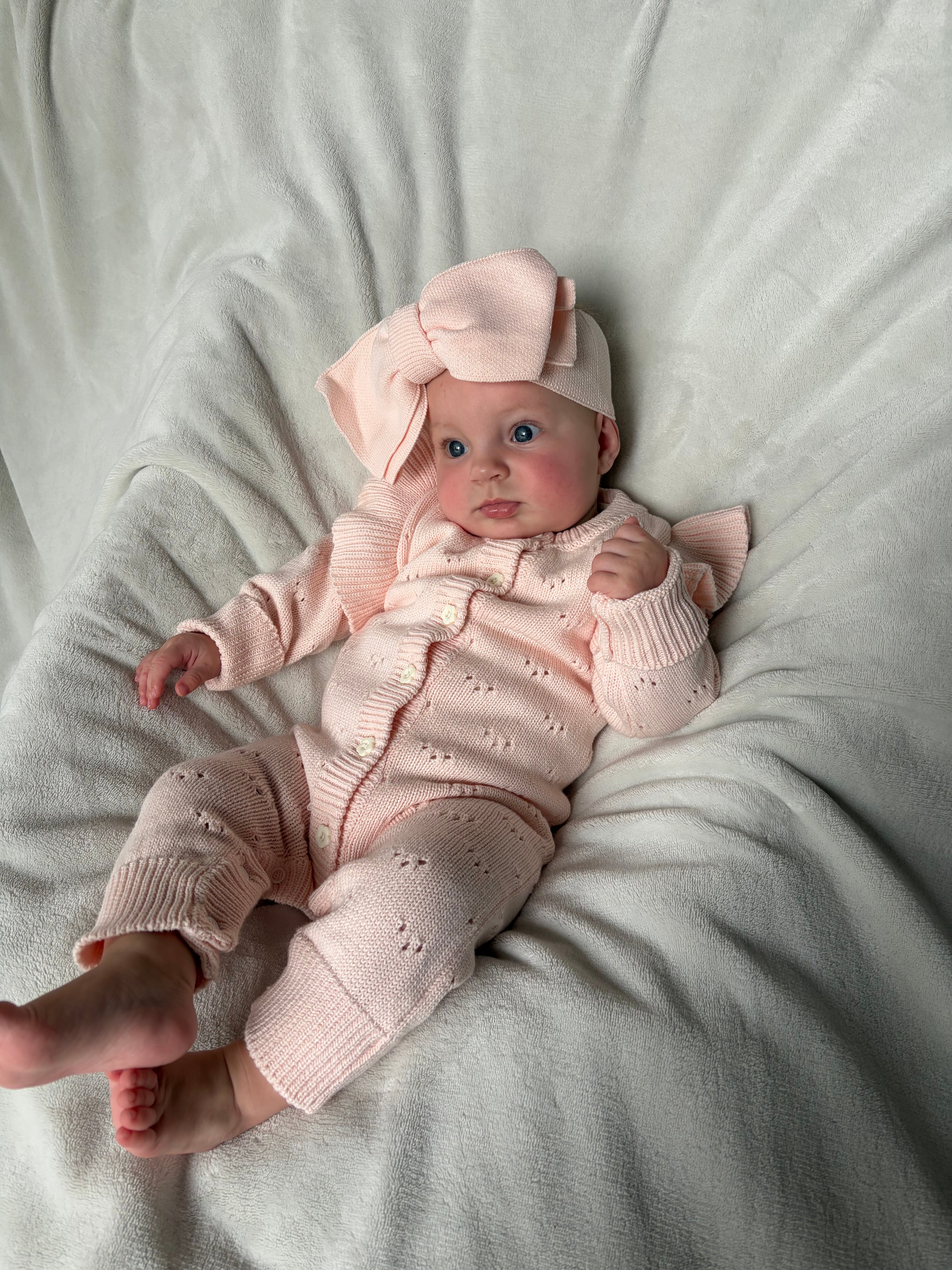 Boxpakje ruffle roze